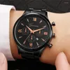 Wristwatches Men's Watches Luxury Top Brand GENEVA Male Clock Watch Men Quartz Unique Designer Business Wristwatch 2023 Reloj