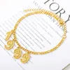 Anklets aangepaste digitale sieraden Engels nummer Anklet roestvrij staal mode geboortejaar voetketens vrouwen moeder vriendschap cadeau