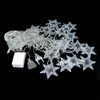 Cordes Fée Guirlande Lumineuse 3.5M Flocon De Neige Rideau Lumière Pour La Fête À La Maison De Mariage Guirlande De Noël Décoration Extérieure Twinkle LightsLED LED