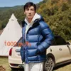 Pelliot 1000 napełniający moc puchowa zimowa wiatroodporna biała gęś Down 420g Ultralight Ourn Down Coats