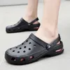 Sandaler Mens Sandaler Light Breattable Casual tofflor Hålskor Gummiloggar för kvinnor Trädgårdsskor unisex bilder geléskor storlek 47 230413