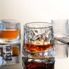 Tumblers est Creative Rotating Tumbler Glass Whisky Leadfree Crystal Thicked Gyro Wine Water Cup 150ml 230413