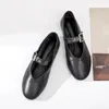 Dress Shoes AIYUQI Women Mary Jane 2023 Autumn Natural Genuine Leather Vintage Pointed Toe Ballet Flat Casual 231113