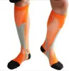 2023 Herrkvinnor Leg Support Stretch Compression Socks under knä sockgåvor för män mode A2