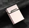 Красочный алюминиевый сплав Пластиковый сигаретный корпус сухой трава табак -ящик для хранения