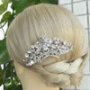 Pinces à cheveux peigne de mariage en cristal strass accessoires de mariée bijoux Art déco 1468D1