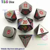 Wholesale-TOP Quality 2023 New Metalic 7 Dice set d4 d6 d8 d10 d% d12 d20 for Board Games Rpg Dados jogos dnd for 11 special gift
