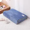 Pillow Winter Warm Crystal Velvet Latex Pillowcase Solid Color Plush Soft Bed Cover 27x44 / 30x50 40x60CM Memory Pillows Case