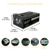 Nieuwe 12V 24V 48V 50Ah 100Ah 200Ah LiFePO4-accu Ingebouwde BMS oplaadbare batterij voor RV-zonne-energiesysteem Geen BTW en belastingen
