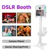 iPad Photo Booth DSLR сенсорный экран 15,6 дюйма машина для селфи киоск фотокамеры камера фотокабинка со флеш -светом для вечеринки свадьбы