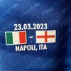 American College Football Wear 2023 Italyy Maillot Luca Azzurro Per Semper Verratti Barella Spazzola Jersey med full sponsor