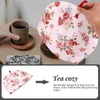 DINING SETS SETS TEA COVER TEAPOT KETTLE gezellige gezellige geïsoleerde warmer katoenen pot warme beschermer keuken vintage quilt quilt anti bloemen cozies schurk