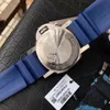 Paneriii Mens 디자이너 시계 Panerai 자동 디자이너 Paneria Sapphire Sapphire Mirror Mechanical Movement Size 47mm 고무 스트랩 스포츠 손목 시계 19ZP