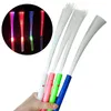 Party Decoration Q0KF 12pcs Glow Fiber Wand Stick LED Rod Christmas Toy For Birthday Wedding Gift