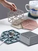 Bordmattor Silikonmatta Anti Sensing Meal Pat Plate Bowl Creative For Tea and Coffee Kitchen Accessories