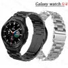 Diğer Moda Aksesuarları Samsung Galaxy için Metal Kayış 4 Klasik 46mm 42mm 5 Pro 45mm Yok Paslanmaz Çelik Bilezik Bandı 5/4 44mm 40mm J230413