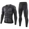 Thermo-Unterwäsche für Herren, nahtlos, eng, taktische Männer, Outdoor-Sport, Funktion, atmungsaktiv, Training, Radfahren, Thermo-Long-Johns