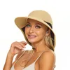 Hüte mit breiter Krempe im Freien, Sonne, für Frauen, Sommer, schnell trocknend, Nackenschutz, Visierkappe, UV-Schutz, atmungsaktiv, Angeln, Safari-Hut, Gorras