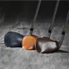 Outros produtos de golfe 1050pcs Iron Club Head Cover Rod Caso Protetor PU Cunhas de Couro Cobre Acessórios Esportivos Putter Protector 231113