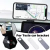 New Magnetic Car Phone Holder Navigation Sticker Stand For iPhone 12 Magnet GPS Car Interior Accessoires For Tesla Model 3 Y X Z6T7