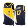 26 Ben Sheppard 1 Jarace Walker Custom Indiana 0 Tyrese Haliburton Basketball Jerseys 24 Buddy Hield 33 Myles Turner 3 Chris Duarte Hommes Femmes Jeunesse XS-4XL