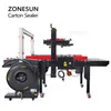 Zonesun Automatic Carton Sealing Machine Case Taping Strapping Packaging Equipment Boxning System Strömlinjeformning av produktion ZS-ACS1