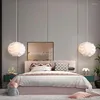 Lustres MiFuny Lustre Design Minimaliste Moderne Sens Hortensia Forme Salon Chambre Café Magasin De Tissu Lampes