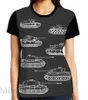 Heren t shirts grappige print heren shirt dames tops tee duitse panzers van de Tweede Wereldoorlog grafisch t-shirt o-neck korte mouw casual t-shirts