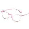 Sunglasses Frames Fashion TR Flexible Transparent Color Clear Lenses Optical Glasses Frame Korean Square Women Men Literary Rx-able Prescrip