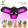 Grow Lights Full Spectrum LED Grow Light with 144 Pcs 2835 LED Chips Phytolamp for Plants Phyto Growth Lamp E27/E26 for Indoor Plant P230413