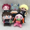 Produttori all'ingrosso 5 disegni da 10 cm DEMON Slayer peluche per peluche Film fumetti e bambole periferiche per i regali per bambini