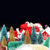 Weihnachtsdekorationen, 8 Stück, 50 x 125 mm, gemischte Größe, Mini-Baum, kleine Kiefer, Desktop für Zuhause, Jahr, Weihnachten, Party, Tischdekoration, Navidad 231113