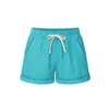 Dames shorts shorts zomers groot formaat shorts vrouwen snoepkleur veter elastische taille comfortabele dunne korte vrouwelijke shorts met zakken broek m-6xl 230413