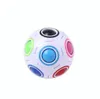 Fidget Toys Anti-Stress Rainbow Magic Ball Cube Football Puzzle Adult Relivef Stress Utbildningsfärgning Lärande barn Toy