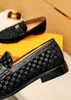 럭셔리 브랜드 남성 옥스포드 웨딩 드레스 신발 금속 버클 진짜 가죽 공식 검은 신발 크기 38-45