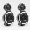 FreeShipping Car Audio Modified Three-way Tweeter 35 " Midrange Speaker Combination Kit Treble with Aluminum Boxes Support Shell Rnjd