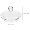 Dinnerware Sets Teapot Accessories Glass Lid Replacement Home Supply Clear Parts Transparent Teaware Cover Kettle Supplies