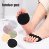 Women Socks Women's High Heel Soft Feet Liners Thickened Cotton Forefoot Sock Pads Separate Toes Foot Care Insoles Pain Relief Inserts