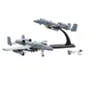 Modello di aereo 1 scala 100 US A10 Thunderbolt II Warthog Hog Attacco Aereo da caccia Diecast in metallo Modello di aeroplano Bambini Ragazzo Giocattolo 231113