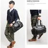 Briefcases Men's Soft Leather Briefcase For Laptop Tote Bags Business Shoulder Messenger Handbag Leisure Large Travel Bags Black XA158C 230413