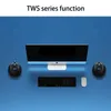 Portable Speakers Portable Round Bluetooth-compatible Wireless speaker TWS box creative gift insert card subwoofer Powerful High Outdoor Speaker