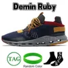 Alta qualità Nuove nuvole Cloudnova Scarpe da corsa Onse Sneakers Nero Eclipse Demin Ruby Eclipse Rose IrON nuvole Foglia Argento Arancione Tripl