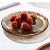 Płyty Kreatywność Wysoka miska owocowa dania obiadowe deser talerz sałatkowy naczyń z naczynia jadalni