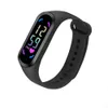 En gros personnalisé Waterpoof led montre coloré silicone tpu sport électronique enfants montres numériques pour enfants