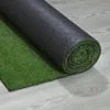 Decorative Flowers Waterproof 7x10 Indoor/Outdoor Artificial Grass Rug For Patio Pet Deck 6'6" X 9'2" Green