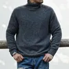 男性用セーターソースZhan Mensセータープルオーバー羊ウール