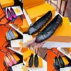 Merknaam modeschoenen boog ballet schoenen lente en herfst 100% lederen letters mode zwart platte bodem schoenen dames ronde teen lederen loafers plus maat 34-42