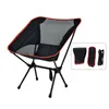 Meubles de camping Barbecue Non Slip Outdoor Camping Heavy Duty Respirant Portable Stable Durable Ergonomique Pêche Chaise Pliante Avec Rangement