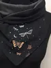 Halsdukar PDMCMS Apparelwomen's Vintage Butterfly Pattern Scarf and Shawl for Winter Fashion Håll varma inomhus sjalar eller utomhus