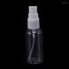 Бутылки для хранения 60 шт. 30 мл (1 унция) прозрачная пластиковая бутылка с распылительными бутылками прозрачная переносное наполненный распылитель